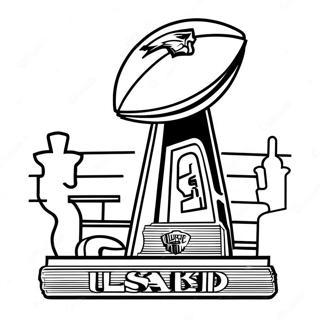 Pagina Para Colorear Del Logo Del Super Bowl 58 10517-8627