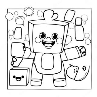 Pagina Para Colorear De Alphablocks 10657-8740