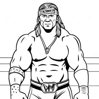 Pagina Para Colorear De Wwe 10667-8748