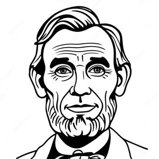 Pagina Para Colorear De Abraham Lincoln 10757-8818