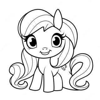 Pagina Para Colorear De Fluttershy 10857-8898