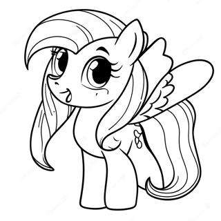 Pagina Para Colorear De Fluttershy 10857-8900