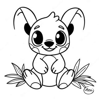 Pagina Para Colorear De Ohana Stitch 10897-8932