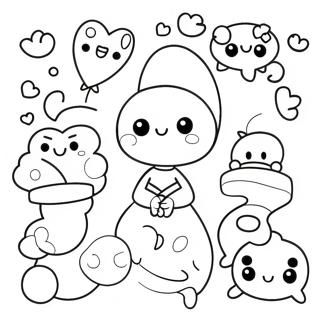 Pagina Para Colorear De Personajes Japoneses Kawaii 10928-8959