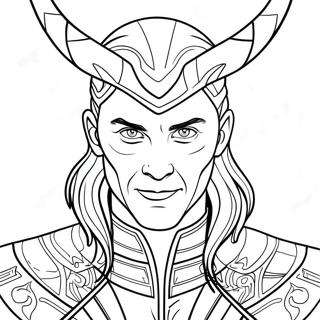 Loki Páginas Para Colorear