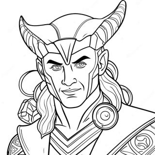 Pagina Para Colorear De Loki 11107-9098