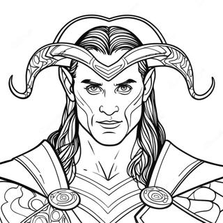 Pagina Para Colorear De Loki 11107-9099