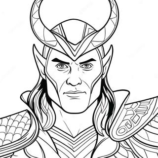 Pagina Para Colorear De Loki 11107-9100