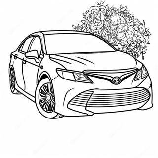 Pagina Para Colorear Del Toyota Camry Sedan 11118-9118