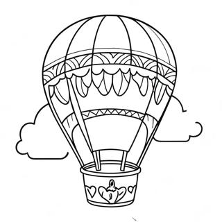 Pagina Para Colorear De Un Globo Aerostatico 11147-9139