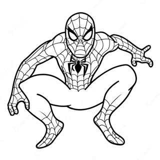 Pagina Para Colorear De Spiderman En Halloween 11177-9163