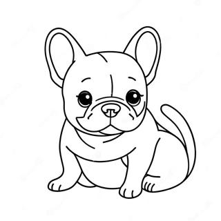 Pagina Para Colorear De Perro Frenchie 11497-9418