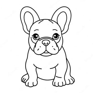 Pagina Para Colorear De Perro Frenchie 11497-9419