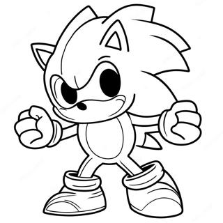 Pagina Para Colorear De Sonic Plateado 11577-9484