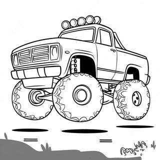 Pagina Para Colorear De Spiderman En Un Camion Monstruo 11627-9522