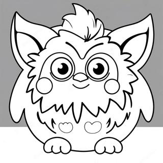 Pagina Para Colorear De Furby 11637-9532