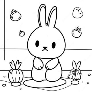 Pagina Para Colorear De Miffy 11927-9762