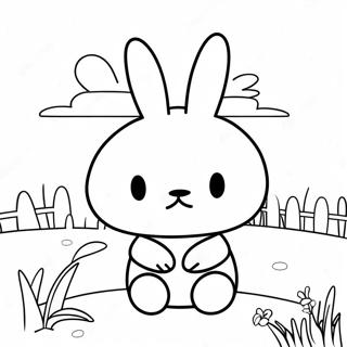 Pagina Para Colorear De Miffy 11927-9763