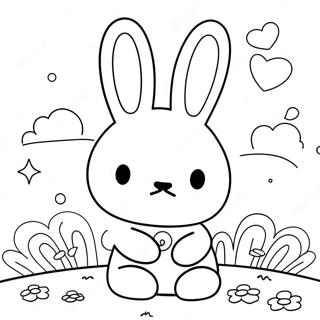 Pagina Para Colorear De Miffy 11927-9764