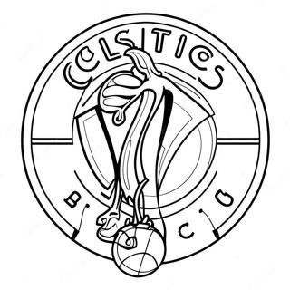 Pagina Para Colorear Del Logo De Los Celtics 11977-9803