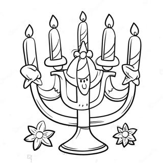 Pagina Para Colorear De Hanukkah Linda 11987-9812