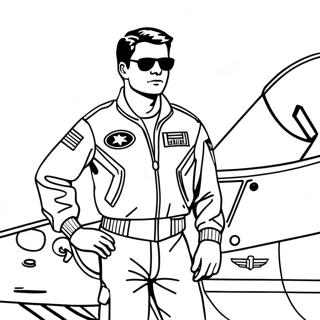 Pagina Para Colorear De Top Gun 12127-9924