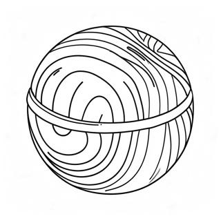 Pagina Para Colorear De Una Pelota Colorida Rebotando 12138-9934