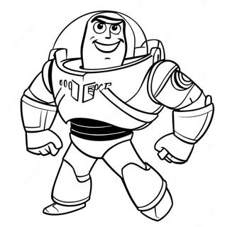 Pagina Para Colorear De Buzz Lightyear 1221-976