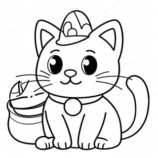 Pagina Para Colorear De Cat Mario 12257-10028