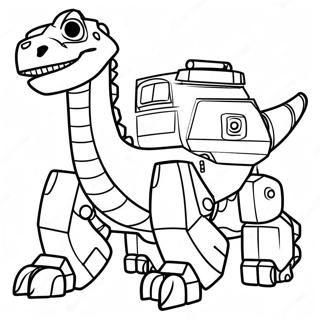 Pagina Para Colorear De Dinotrux 12297-10058