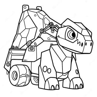 Pagina Para Colorear De Dinotrux 12297-10060