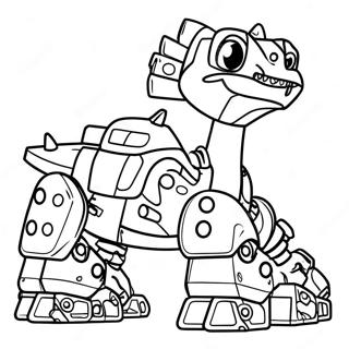 Pagina Para Colorear De Rux El Dinotrux 12298-10238