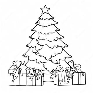 Pagina Para Colorear De Arbol De Navidad Dificil 12467-10372