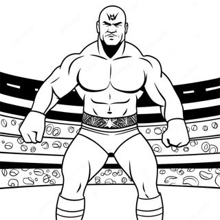 Pagina Para Colorear De Wwe 12507-10404