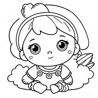 Pagina Para Colorear De Muneca Bebe 12577-10467