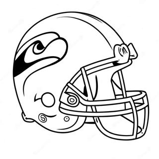 Pagina Para Colorear Del Logo De Seahawks 12597-10484