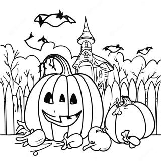 Pagina Para Colorear De Halloweentown 12607-10491