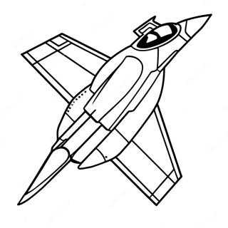 Pagina Para Colorear De Un Caza En Vuelo 12778-10631