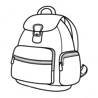 Pagina Para Colorear De Una Mochila 12797-10644