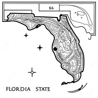 Florida Páginas Para Colorear