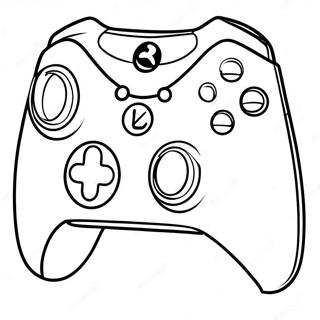 Controlador De Xbox Páginas Para Colorear