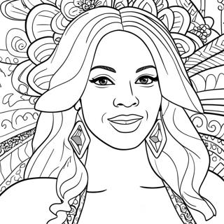 Pagina Para Colorear De Beyonce 13107-10888