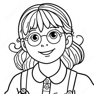 Junie B. Jones Páginas Para Colorear