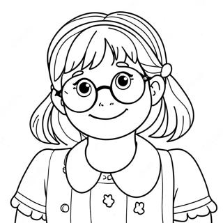 Pagina Para Colorear De Junie B Jones Aventurera 13228-10987