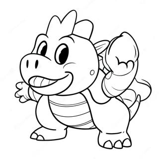 Pagina Para Colorear De Bowser Jr 13267-11015