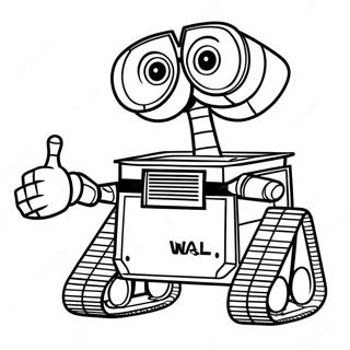 Pagina Para Colorear De Wall E 13447-11158