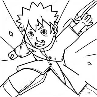 Pagina Para Colorear De Boruto En Accion 13599-11273