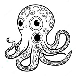 Pulpo Páginas Para Colorear