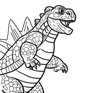 Godzilla 2021 Páginas Para Colorear