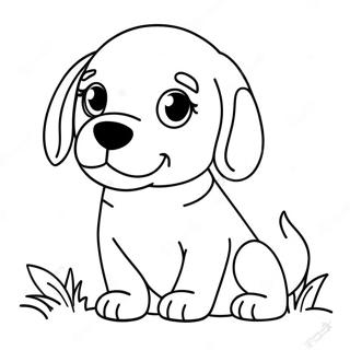 Pagina Para Colorear De Cachorro Beagle Jugueton 14079-11665